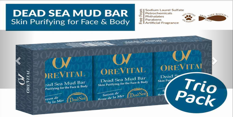 4oz Dead Sea Mud Mineral Bar